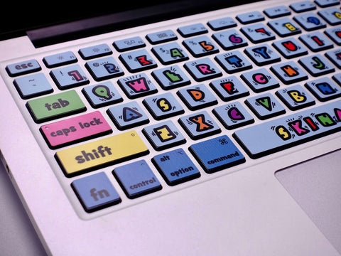 Shake keyboard Stickers Laptop keyboard Cover Vinyl MacBook keyboard Decal MacBook Skin kits MacBook Pro 16 Decals MacBook Pro 13