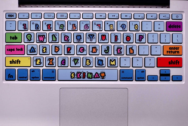 Shake keyboard Stickers Laptop keyboard Cover Vinyl MacBook keyboard Decal MacBook Skin kits MacBook Pro 16 Decals MacBook Pro 13