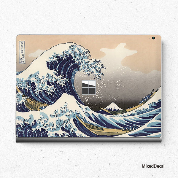 Laptop Stickers Microsoft Surface Book 3 Skin Wave Stickers Bottom Decal Protector Cover Surface Laptop 3 Skin