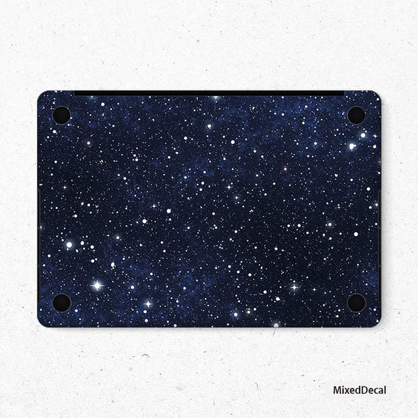 Starry Sky MacBook Pro Touch 16 Skin MacBook Pro 13 Cover MacBook Air Protective Vinyl skin Anti Scratch Laptop Top and Bottom Cover
