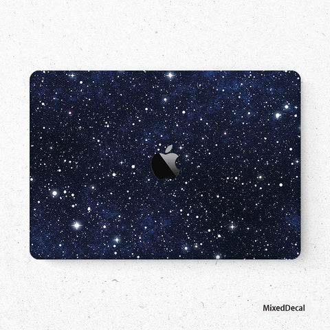 Starry Sky MacBook Pro Touch 16 Skin MacBook Pro 13 Cover MacBook Air Protective Vinyl skin Anti Scratch Laptop Top and Bottom Cover