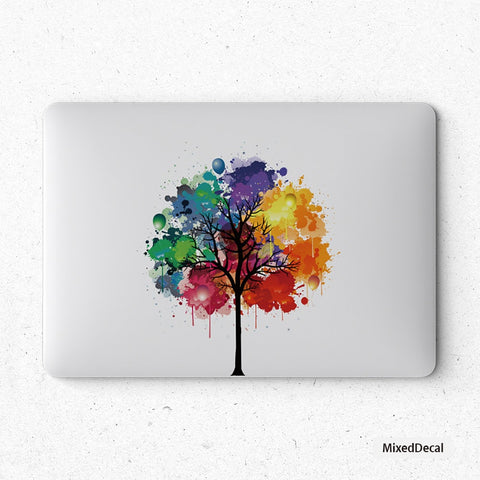 stickers macbook decal sticker macbook air decal Laptop macbook pro decal vinyls macbook decals sticker Avery mac decals Retro Tree