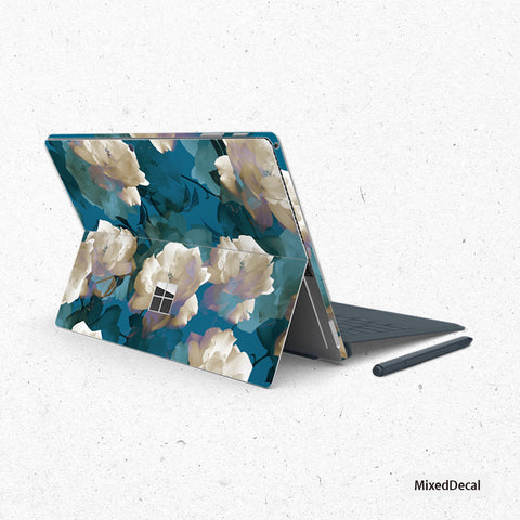 Rose Surface Pro X Skin| Surface Pro 7 Skin| Microsoft Surface Pro X sticker| New Surface Pro back cover| Tablet decal