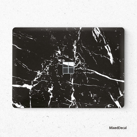 Laptop Stickers Microsoft Surface Book 3 Skin Black Marble Stickers Bottom Decal Protector Cover Surface Laptop 3 Skin