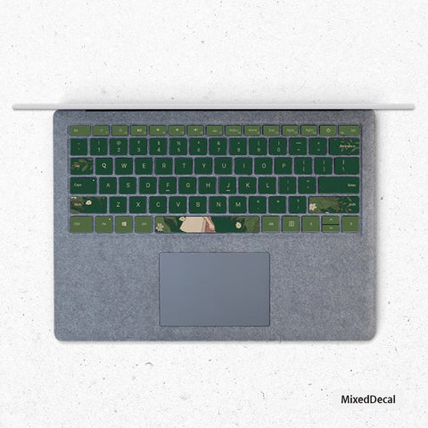 Green Surface Laptop Surface Book Surface Pro 7 Surface Pro X Keyboard Vinyl Key’s Skin Microsoft Product Keyboard Key’s Kit