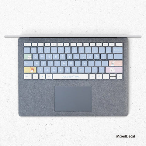 Work From Home Surface Laptop Surface Book Surface Pro 7 Surface Pro X Keyboard Vinyl Key’s Skin Microsoft Product Keyboard Key’s Kit