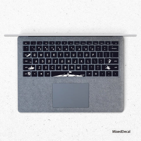 Flag Surface Pro keyboard Keys Skin Surface Book individual keys Stickers Surface laptop Keys Sticker Microsoft Laptop keyboard cover