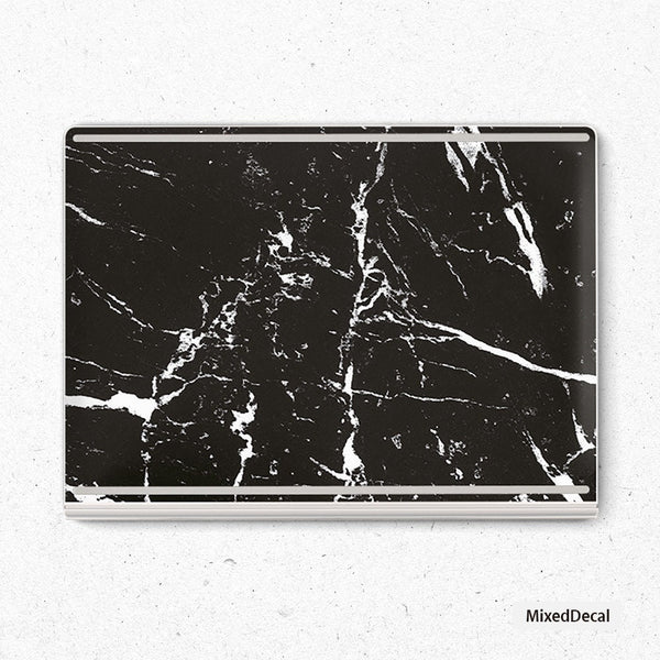 Laptop Stickers Microsoft Surface Book 3 Skin Black Marble Stickers Bottom Decal Protector Cover Surface Laptop 3 Skin