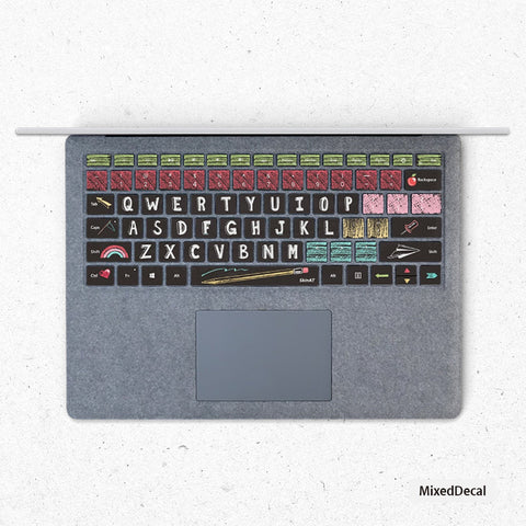 Remember Surface Laptop Surface Book Surface Pro 7 Surface Pro X Keyboard Vinyl Key’s Skin Microsoft Product Keyboard Key’s Kit