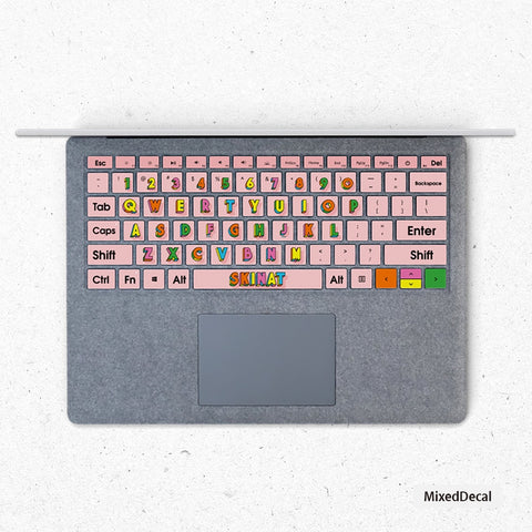 Building Blocks Surface Laptop Surface Book Surface Pro 7 Surface Pro X Keyboard Vinyl Key’s Skin Microsoft Product Keyboard Key’s Kit