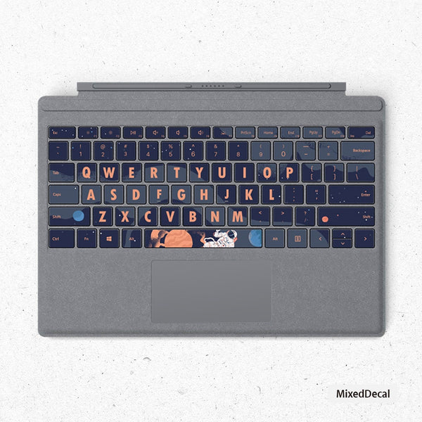 NASA Surface Laptop Surface Book Surface Pro 7 Surface Pro X Keyboard Vinyl Key’s Skin Microsoft Product Keyboard Key’s Kit