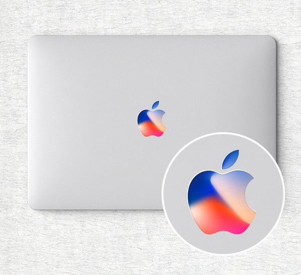 Retro apple logo sticker macbook pro decals macbook air macbook pro decal vinyls macbook decals sticker Vinyl mac decals Apple Mac Decal