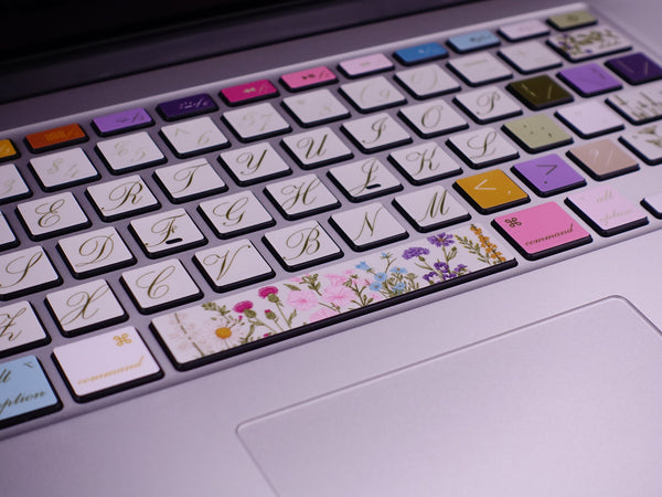 Garden Keyboard Stickers Laptop MacBook Keyboard Decal MacBook Air Sticker Keyboard Skin MacBook Pro stickers MacBook Air kits Skin