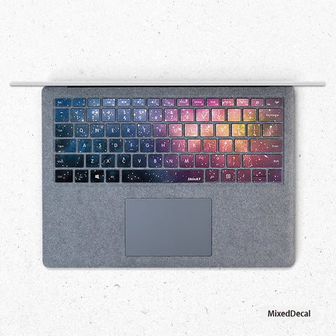 Universe Surface Pro keyboard Keys Skin Surface Book individual keys Stickers Surface laptop Keys Sticker Microsoft Laptop keyboard cover