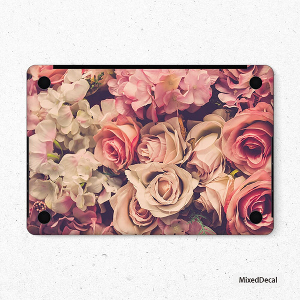 Classic Rose Decal MacBook Pro 13 Skin Keyboard sticker Kit Cover For Apple Mac Air Or Pro Retina 11 12 15( Choose Different Version)