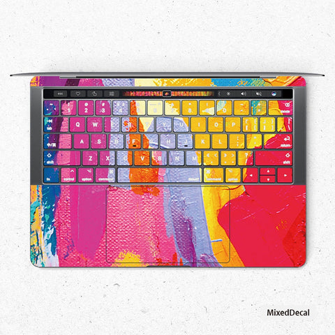 Color palette Keyboard MacBook Pro Touch 16 Skin MacBook Air Cover MacBook Retina 12 Protective Vinyl skin Anti Scratch Laptop Cover