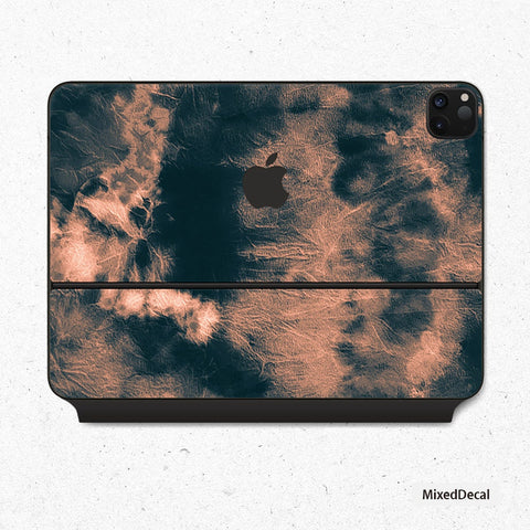 Tie dye Vinyl Skin Decal for Apple Magic Keyboard iPad Pro 12.9"  iPad Pro 11 Top and Bottom Skin