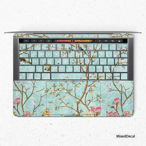 Green Garden Keyboard MacBook Pro Touch 16 Skin MacBook Air Cover MacBook Retina 12 Protective Vinyl skin Anti Scratch Laptop Cover