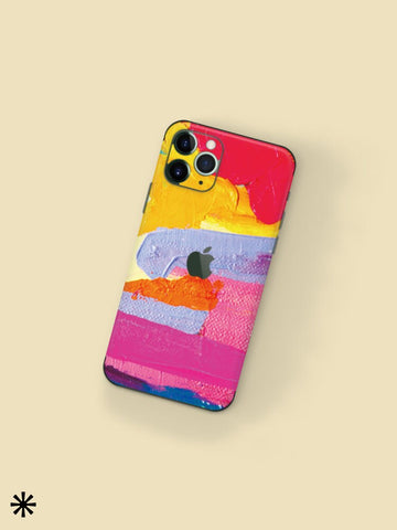 Pastel color iPhone 14 Pro Cover iPhone 13 skin iPhone 12 decals iPhone 12 Stickers iPhone back Vinyl Skin