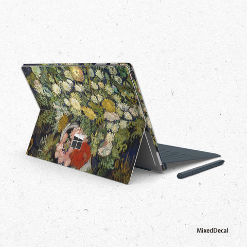 Sunflowers Surface Pro Sticker| Surface Pro 7 Skin |Microsoft Surface Pro Sticker| New Surface Pro back cover| Surface Product Warp