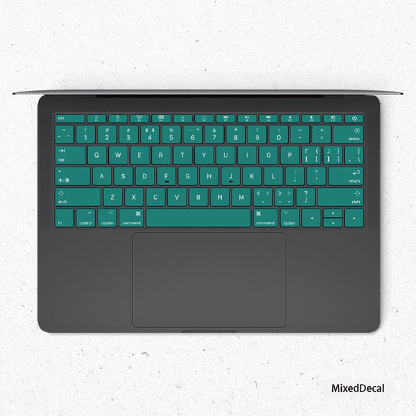 Duvall MacBook keyboard Stickers| Keyboard key's individual Stickers| MacBook Air Vinyl Key’s Skin| MacBook M1 Chip Accessories