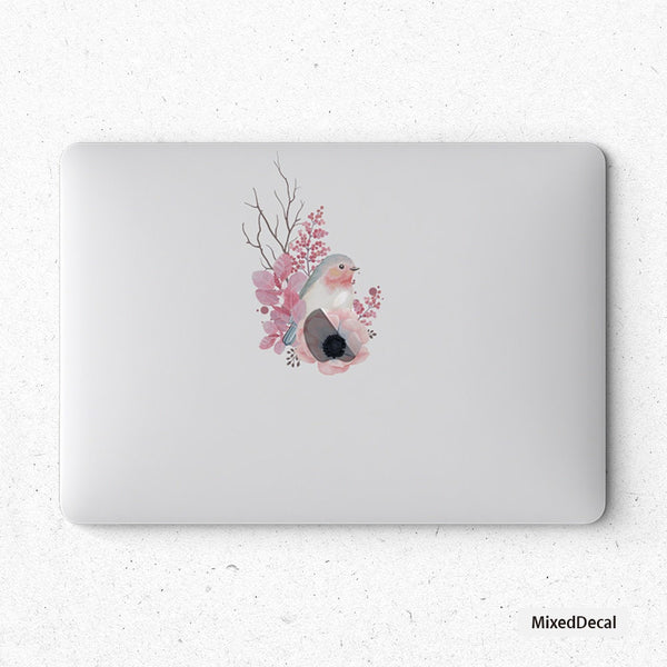Macbook Decal Macbook Sticker Vinyl Laptop Skin for Apple Macbook Air Macbook Pro 11/12/13/15 Retina 13/15  Pink Birds