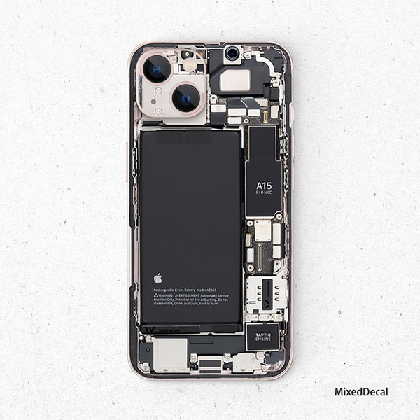 iPhone 14 Teardown Skin iPhone 13 Teardown Cover iPhone X ray Back Skin iPhone 13 Sticker iPhone 13 Pro 3M Vinyl Cover