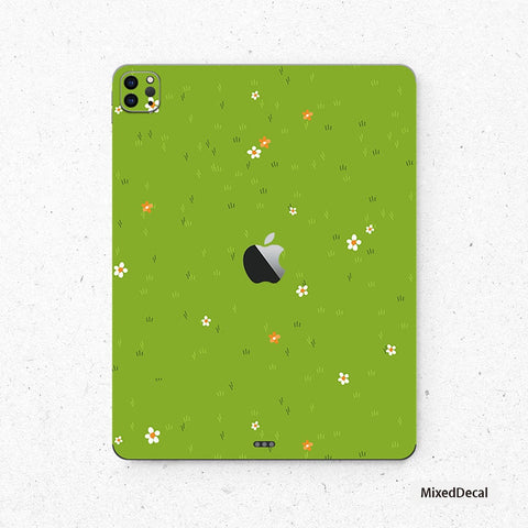 Grassland iPad Skin iPad Pro 12.9 Decal iPad Air 4 Back Skin iPad Back Decal iPad 9 Skin