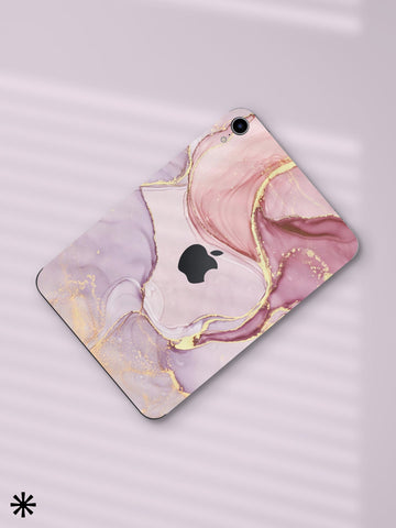 New iPad Pro 12.9 Back Sticker iPad mini Pink Marble decal iPad 8 Skin New iPad 9.7 Cover iPad Air 4 decals