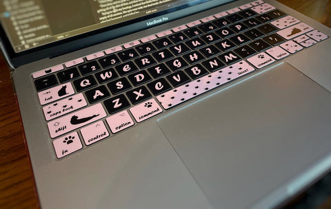 Black Cat Stickers Laptop keyboard Cover Vinyl MacBook keyboard Decal Air Skin kits MacBook Pro 13 2019 Skin Decals Mac Air 13 2018