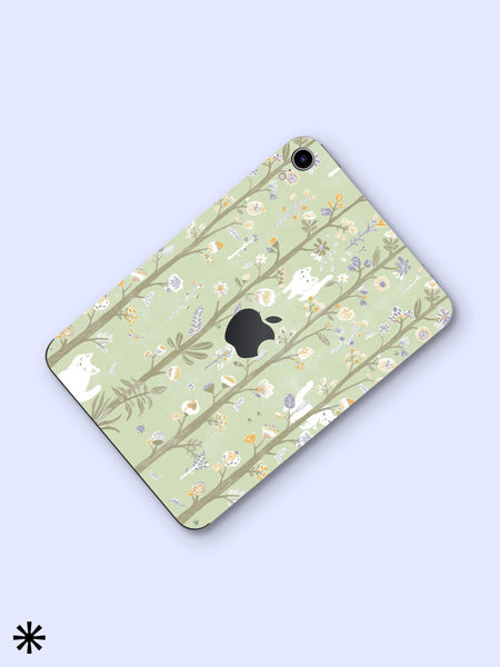 Flowers iPad Skin iPad Pro 12.9 Decal iPad Air 4 Back Skin iPad Back Decal iPad 9 Skin iPad mini 6 skin