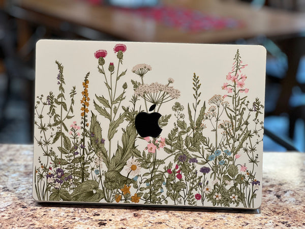 Green Plant MacBook Skin/MacBook Air Decals Vinyl Stickers / Laptop Decal / MacBook Pro Touch Bar Cover