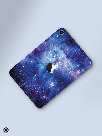 Fantasy Galaxy iPad Skin iPad Pro 12.9 Decal iPad Air 4 Back Skin iPad Back Decal iPad 9 Skin iPad mini 6 Back Skin