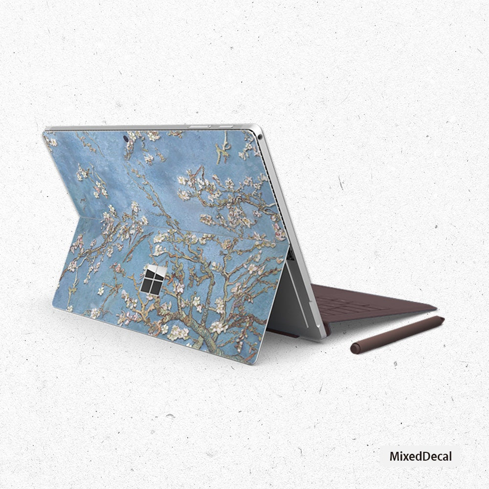 New Microsoft Surface Go 3 Pear Flower Top Cover Sticker Surface Decal Protection Skin Surface Tablet skin decal Surface Go 2 Skin