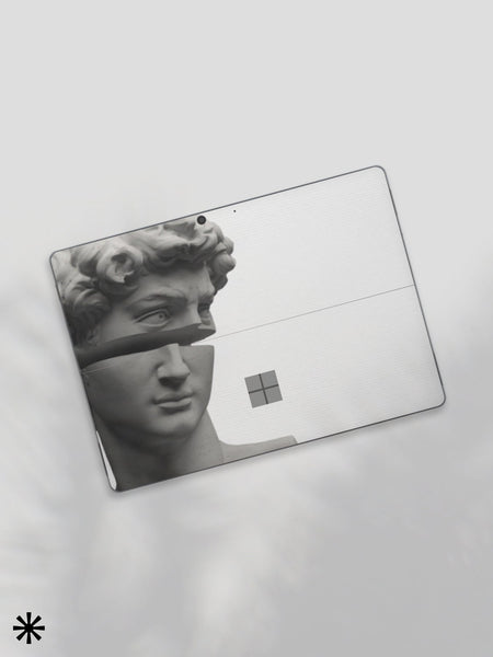 New Microsoft Surface Go David Statue Top Cover Surface Decal Protection Skin Surface Go Skin Surface Go 2 Cover Surface Go 3 Vinyl Sticker