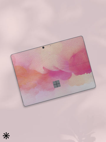New Microsoft Surface Go Pink Cloud Cover Surface Decal Protection Skin Surface Go Skin Surface Go 2 Cover Surface Go 3 Vinyl Sticker