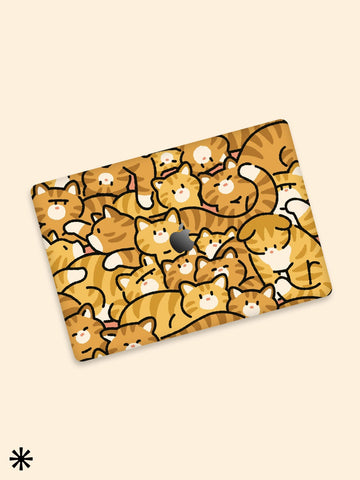 Say cheese Cat MacBook Pro Touch Skin MacBook Air Cover MacBook Retina Protective Vinyl skin Anti Scratch Laptop Top and Bottom Cover