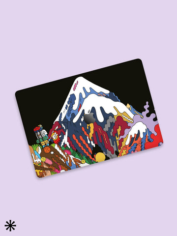 Imaginary mountain MacBook Pro Touch Skin MacBook Air Cover MacBook Retina Protective Vinyl skin Anti Scratch Laptop Top and Bottom Cover