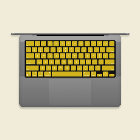 1sheet Cartoon Graphic Keyboard Sticker Compatible With Macbook Air