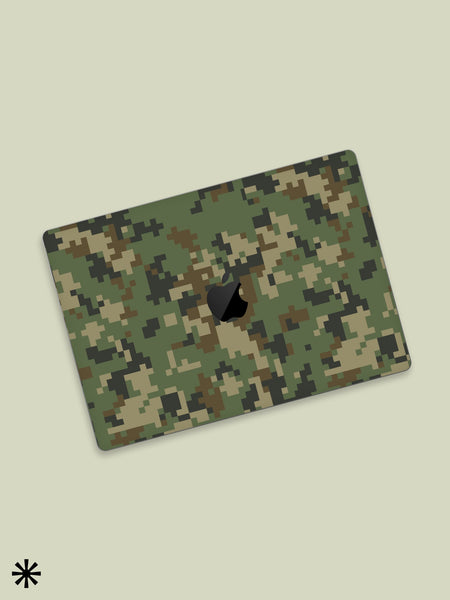 Camouflage MacBook Skin Digital Camo MacBook Air Decal MacBook Pro 16 Vinyl Skin MacBook Pro 15 Cover MacBook Air 13 Sticker