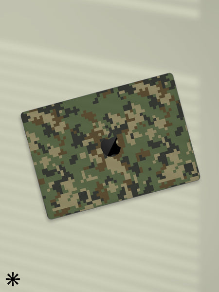 Camouflage MacBook Skin Digital Camo MacBook Air Decal MacBook Pro 16 Vinyl Skin MacBook Pro 15 Cover MacBook Air 13 Sticker