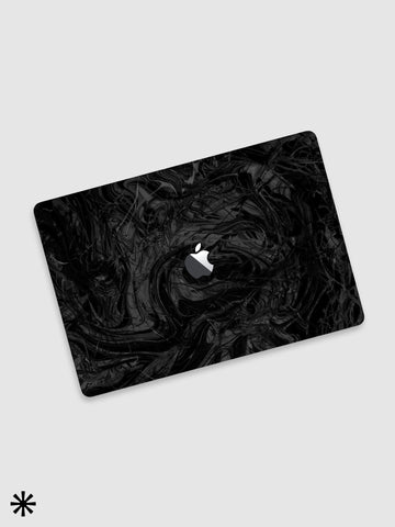 Black Chaos MacBook Pro Touch Skin MacBook Air Cover MacBook Retina Protective Vinyl skin Anti Scratch Laptop Top and Bottom Cover