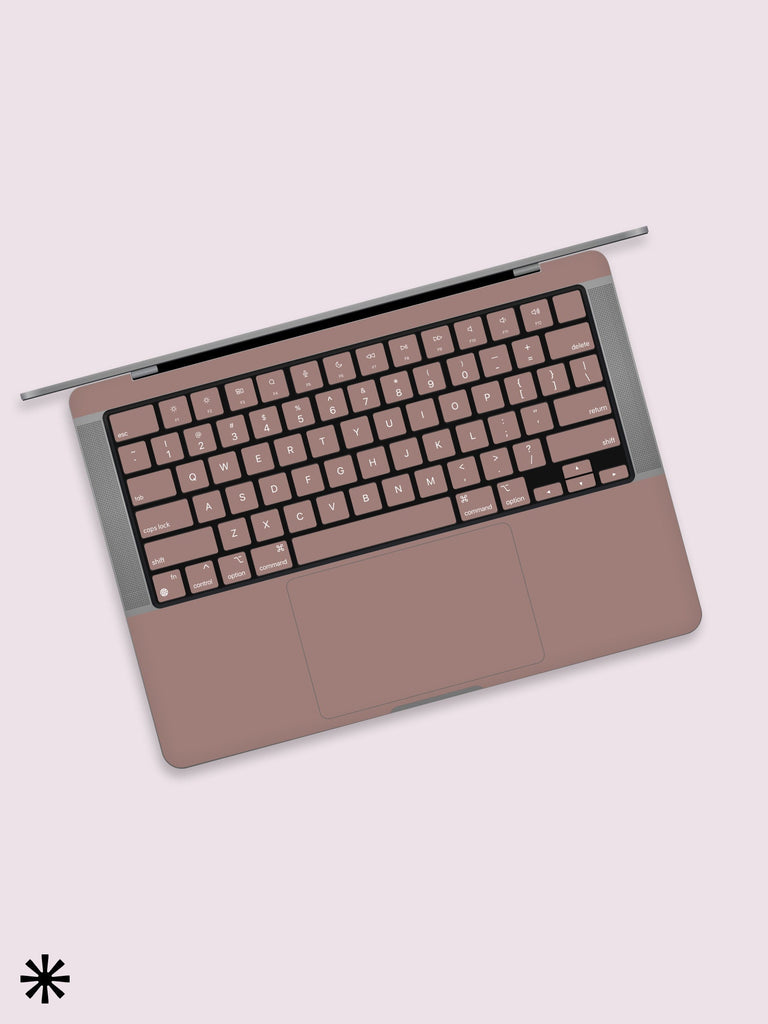 Aged Pink Keyboard MacBook Pro Touch 16 Skin MacBook Air M2 Cover MacBook Pro 14 Protective Vinyl skin Anti Scratch Laptop Cover