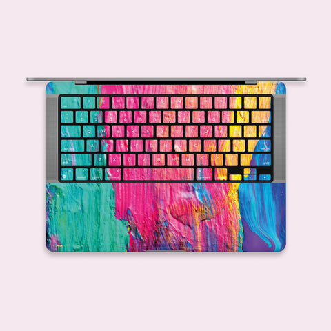 Magenta MacBook Decal MacBook Keyboard Skin Pastel MacBook Pro 13 Cover MacBook Air M2 Skin MacBook Pro 14 Vinyl Cover