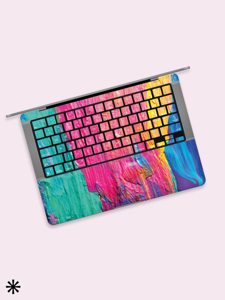 Magenta MacBook Decal MacBook Keyboard Skin Pastel MacBook Pro 13 Cover MacBook Air M2 Skin MacBook Pro 14 Vinyl Cover