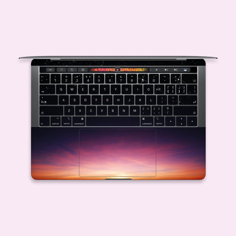 Sunset MacBook Skin MacBook keyboard Skin MacBook Pro 13 cover MacBook Air M2 Skin Laptop Vinyl cover  (Choose different version)