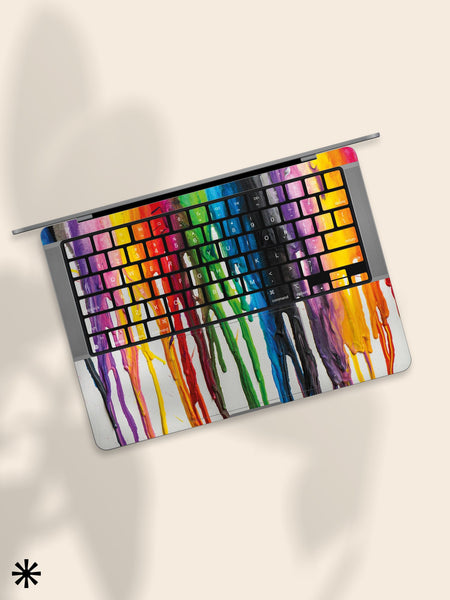 LGBT Celebrate Pride MacBook Decal MacBook Keyboard Skin MacBook Pro 13 Cover MacBook Air M2 Skin MacBook Pro 14 keyboard kit