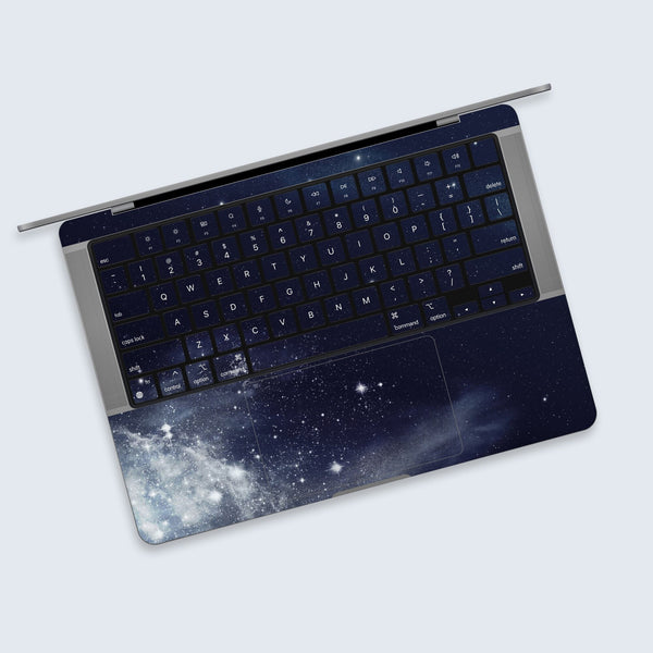MacBook Pro Decal - MacBook Air Sticker - Laptop Surface Skin - MacBook Pro 16 Skin - MacBook Sticker - Laptop Sticker-Black Universe