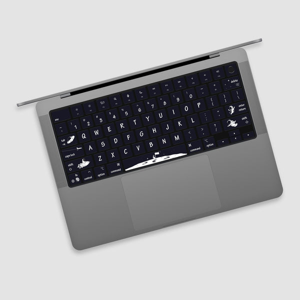 Moon Flag keyboard Stickers Laptop keyboard Cover Vinyl MacBook keyboard Decal Air Skin kits Colorful MacBook Pro 15 Skin Decals