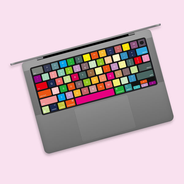 Retro Keyboard Stickers MacBook Air Skin MacBook Keyboard Decal MacBook Pro 15 kits Skin Touch Bar 2017 Laptop Keyboard Stickers Mac Decal